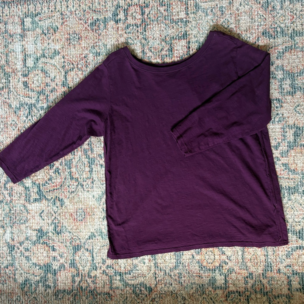 3/4 Sleeve Top size XL